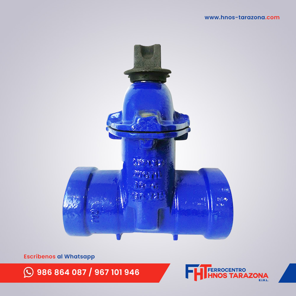 Válvula compuerta tipo luflex Fumosac